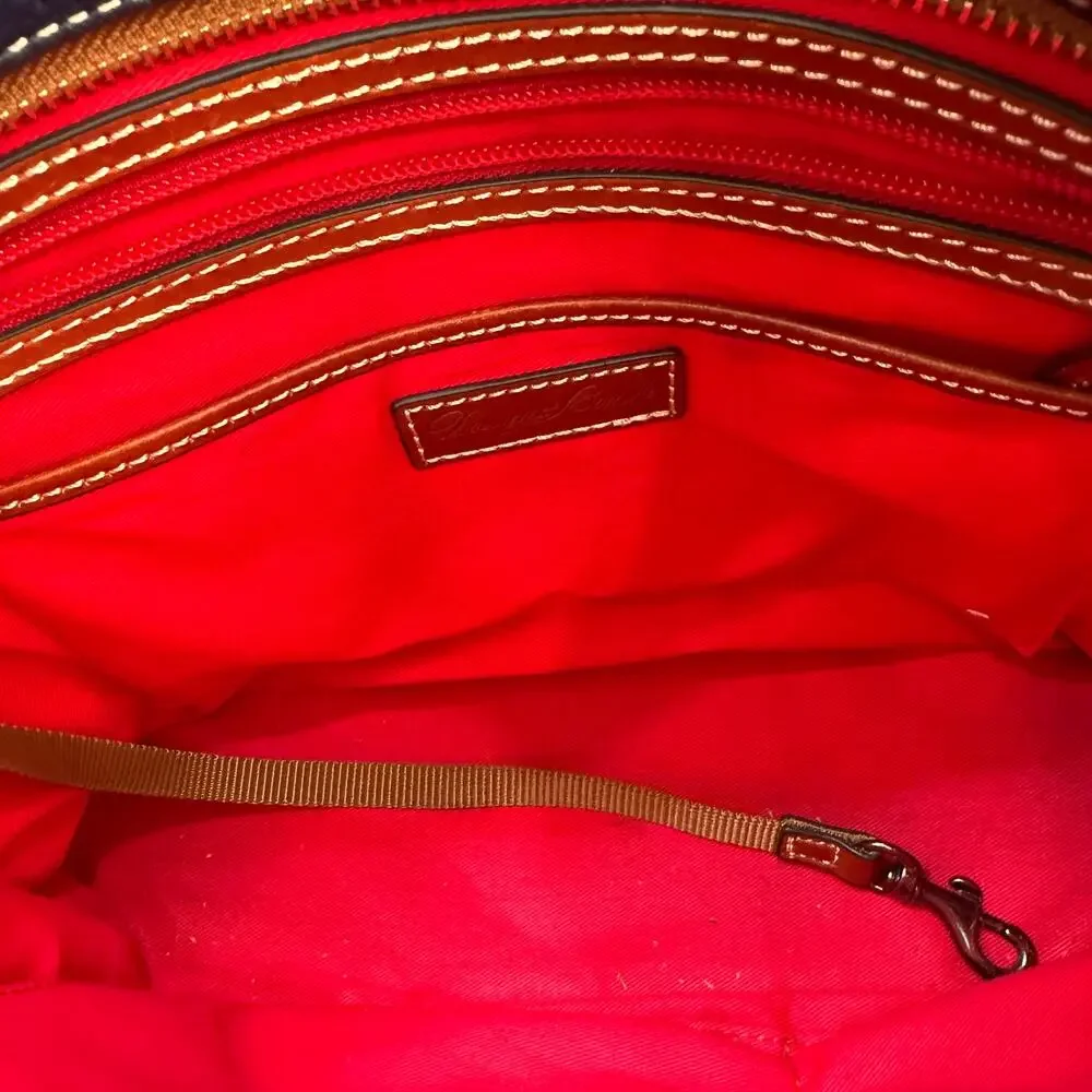 Dooney & Bourke Navy Blue Lexington Tote Bag